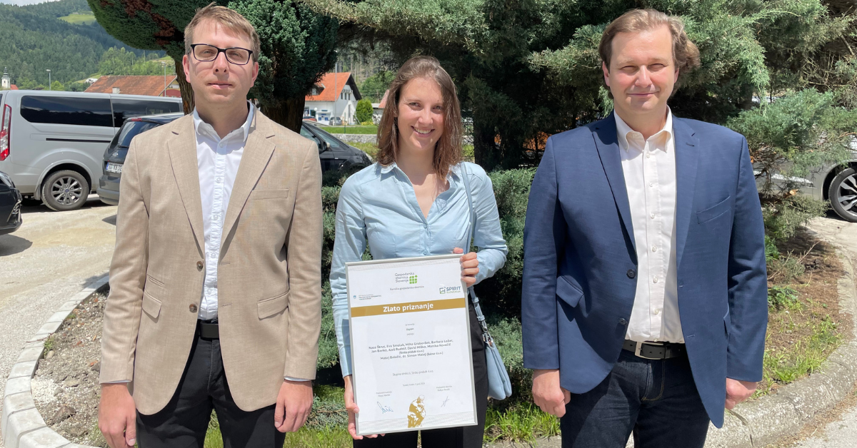Skupina stroka.si ponovno z zlatom za inovacije in uvrstitvijo na nacionalni nivo