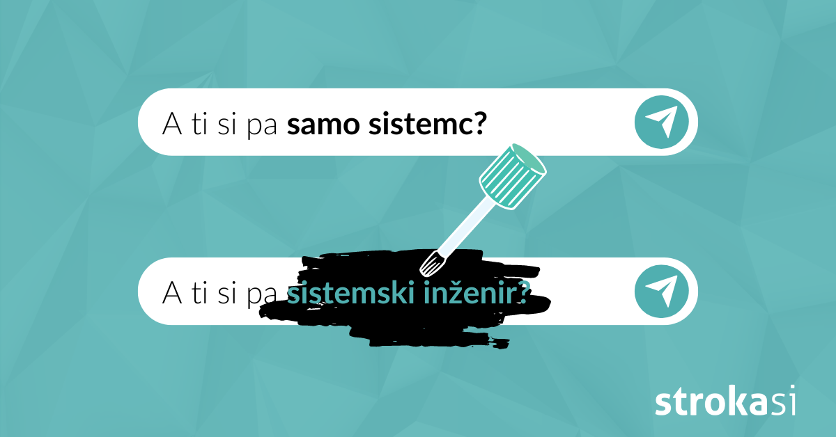 A ti si pa samo “sistemc”?