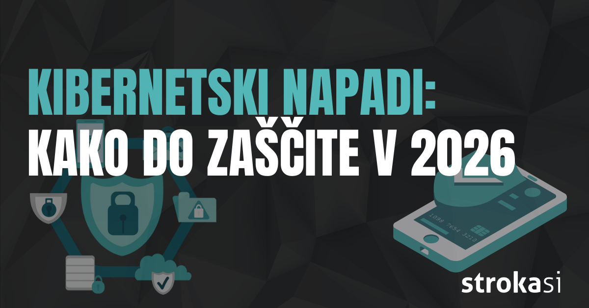 Kibernetski napadi na slovenska podjetja: kako zaščititi svoje poslovanje v 2026