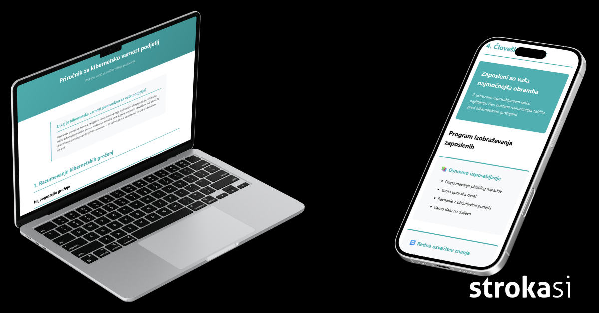 Priročnik o kibernetski varnosti podjetij v letu 2026