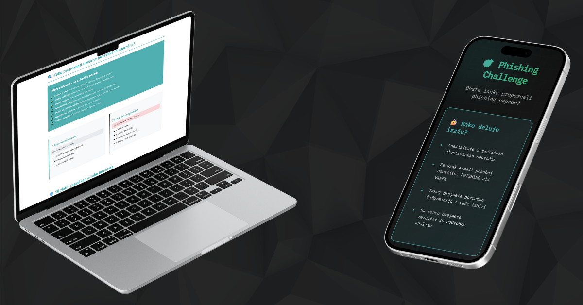 Priročnik: Prepoznavanje phishing mailov in varna raba interneta