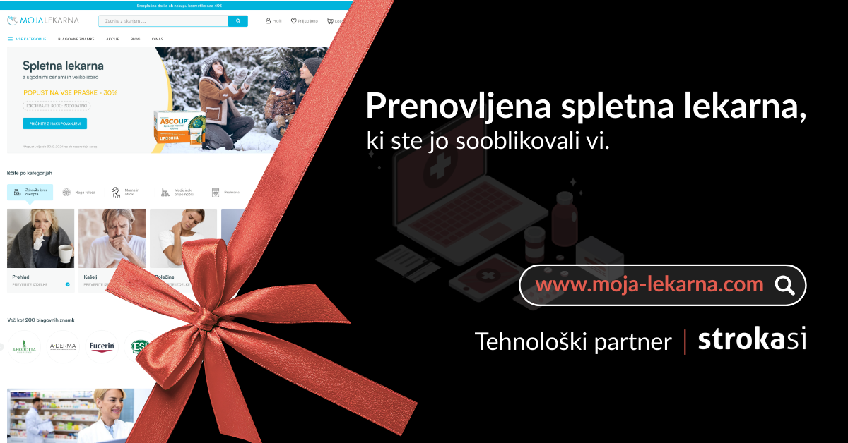 Kako se je investicija v prenovo spletne lekarne, Moja lekarna, povrnila v samo 4 mesecih