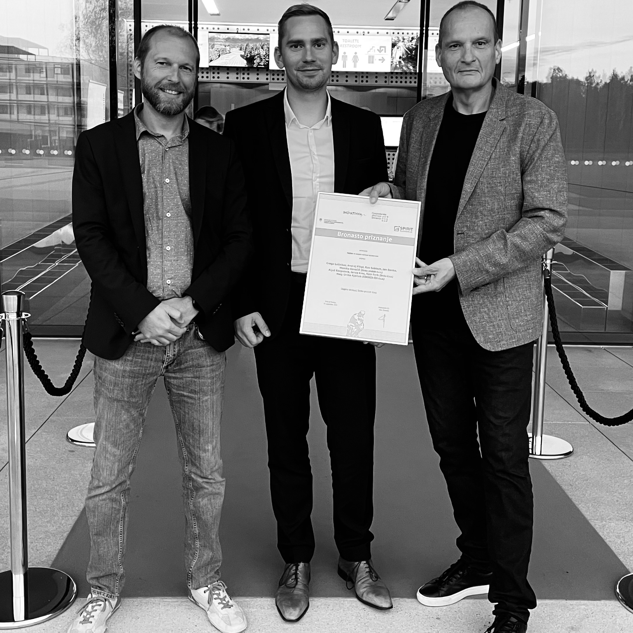 Bronasto priznanje za inovacije - GZS 2023