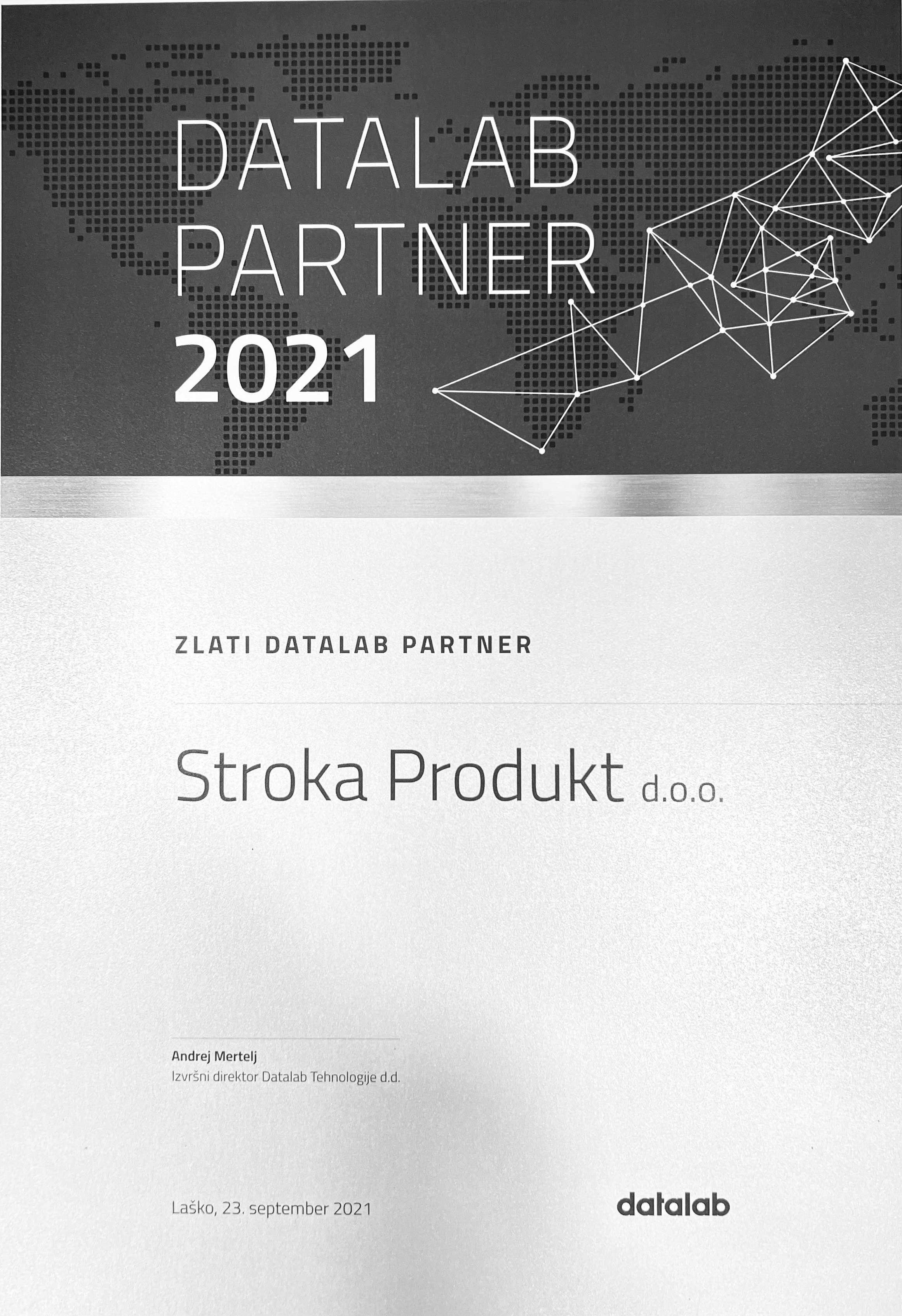 Datalab partner leta 2021