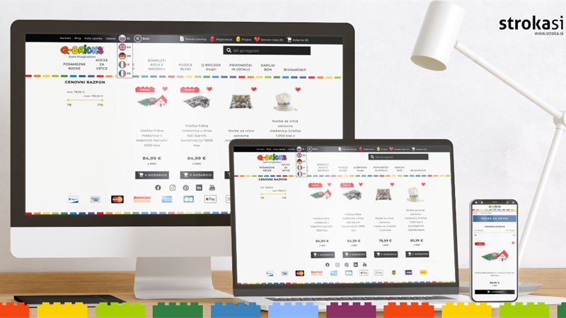 Integration of the new online shop with in-house ERP for effective B2B and B2C sales